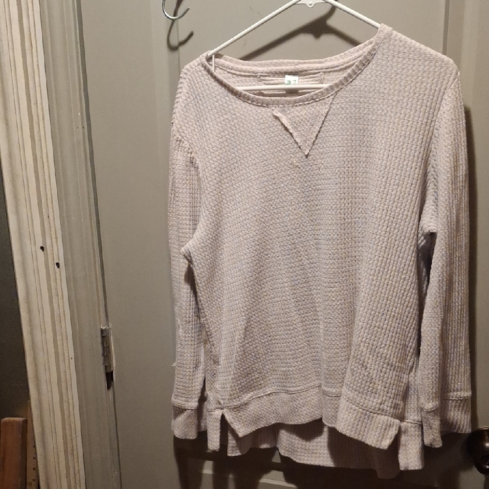 GreenTea Women's Light Beige Sweater